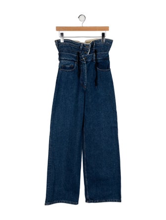 Y/Project High-Rise Wide Leg Jeans