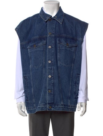 Y/Project Long Sleeve Denim Shirt