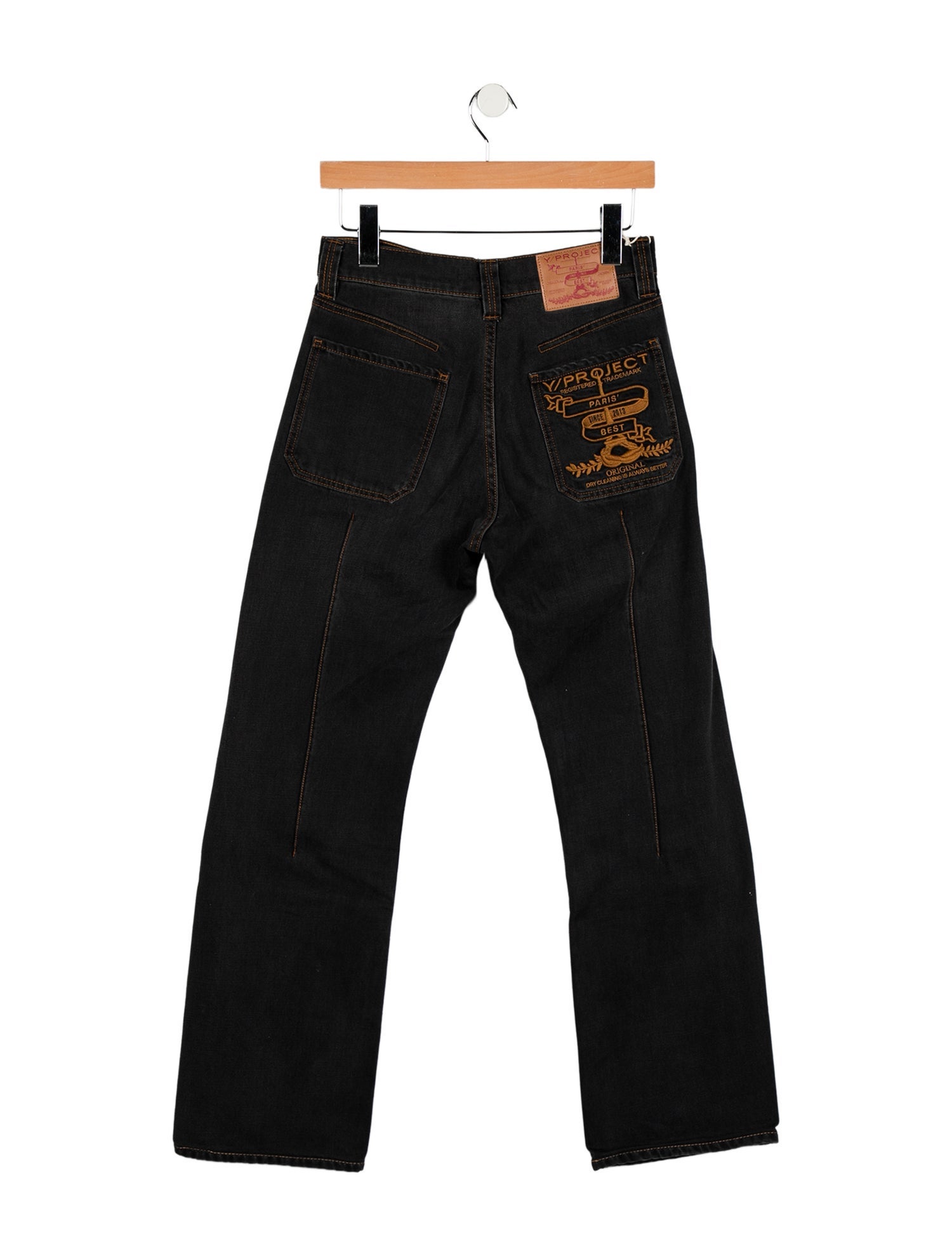 Y/Project High-Rise Wide Leg Jeans