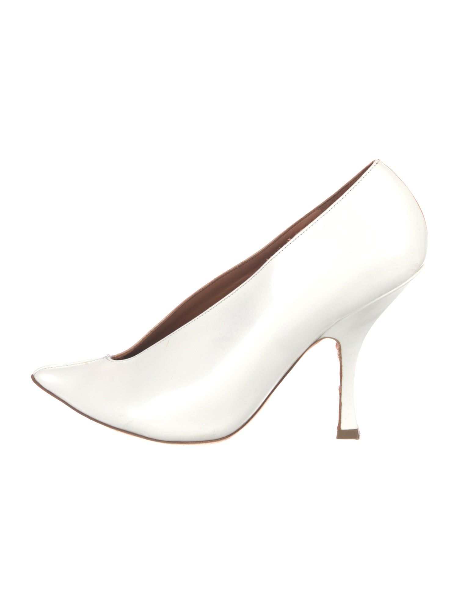 Y/Project Patent Leather Pumps