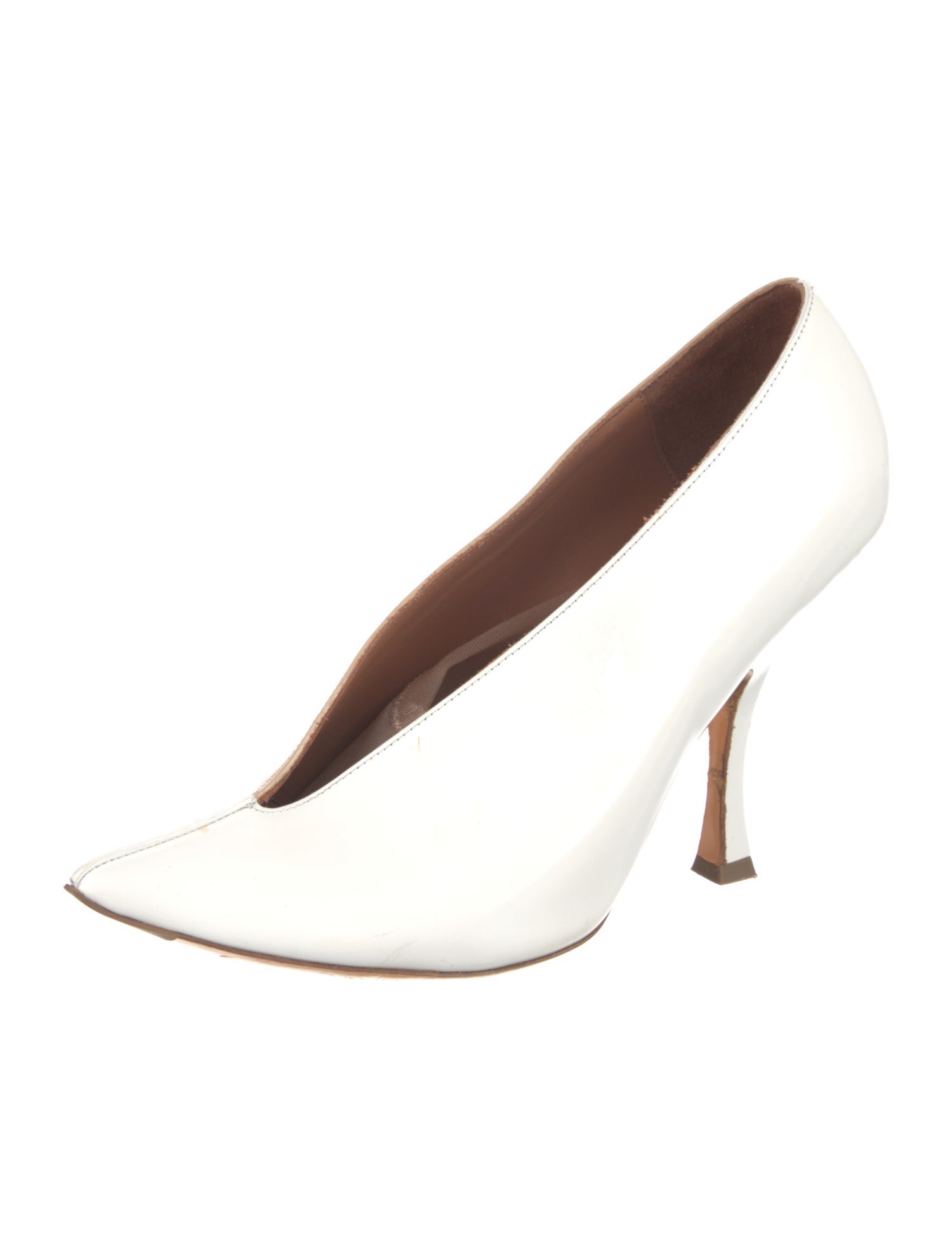 Y/Project Patent Leather Pumps