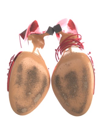 Y/Project Patent Leather Sandals