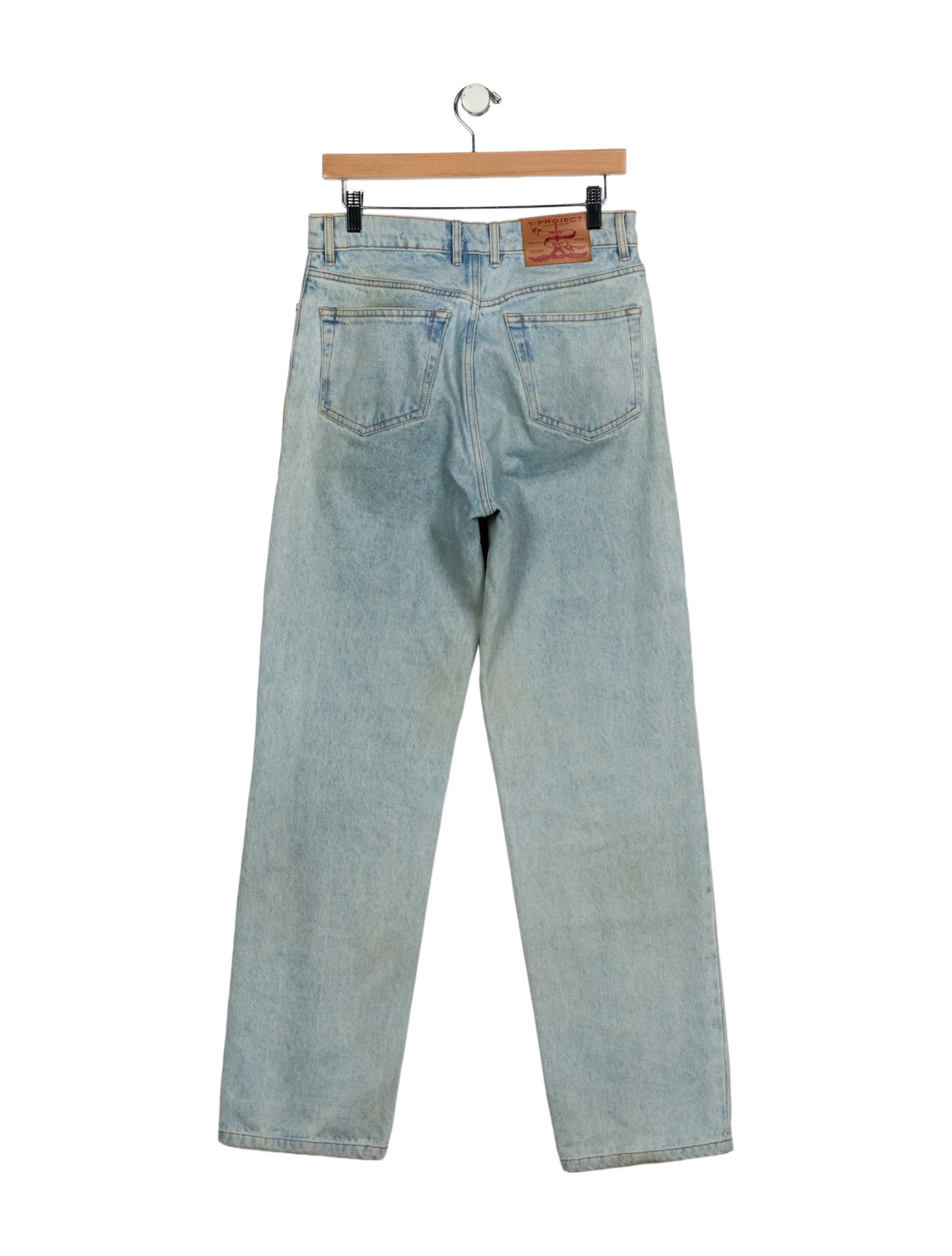 Y/Project High-Rise Wide Leg Jeans