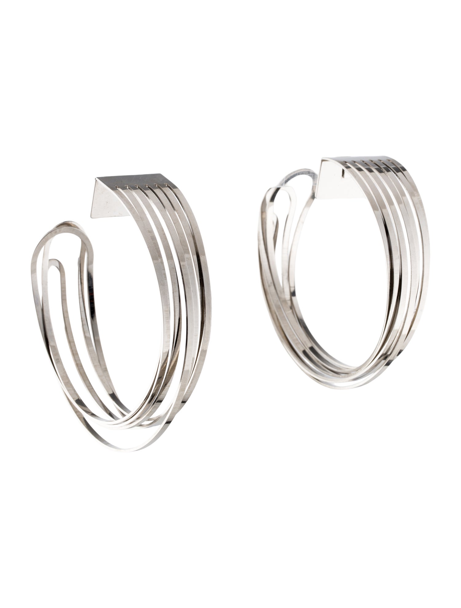 Y/Project Deconstructed Hoop Earrings