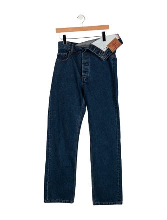 Y/Project High-Rise Wide Leg Jeans
