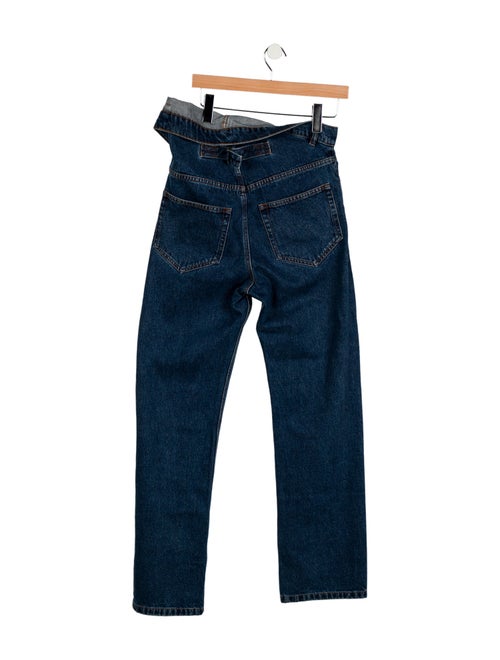 Y/Project High-Rise Wide Leg Jeans