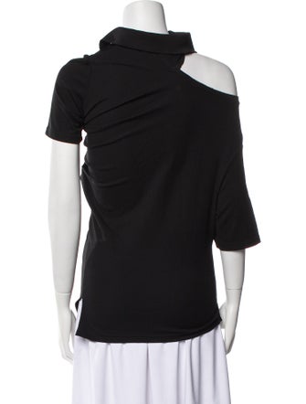 Y/Project Asymmetrical Short Sleeve Top