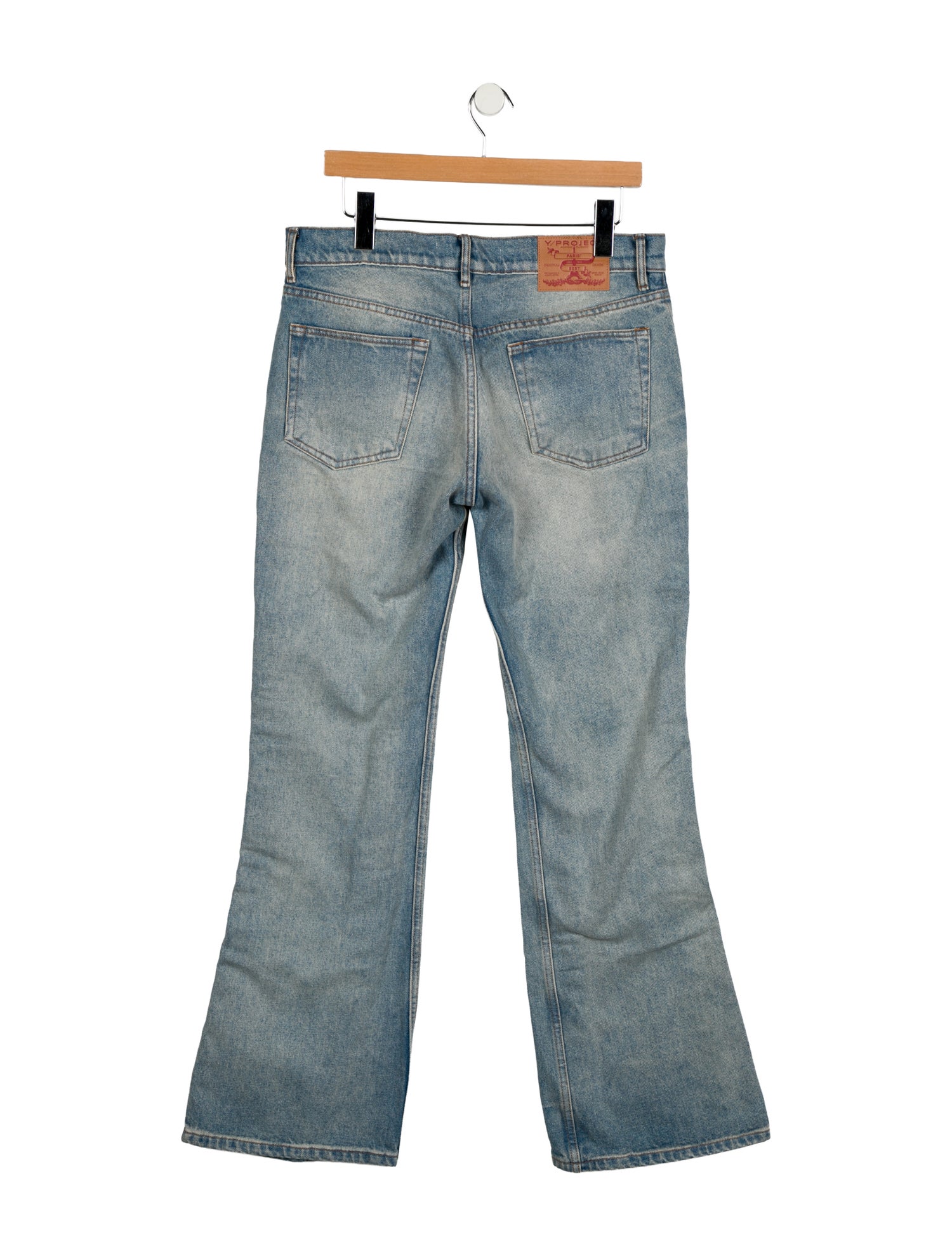 Y/Project Mid-Rise Wide Leg Jeans w/ Tags