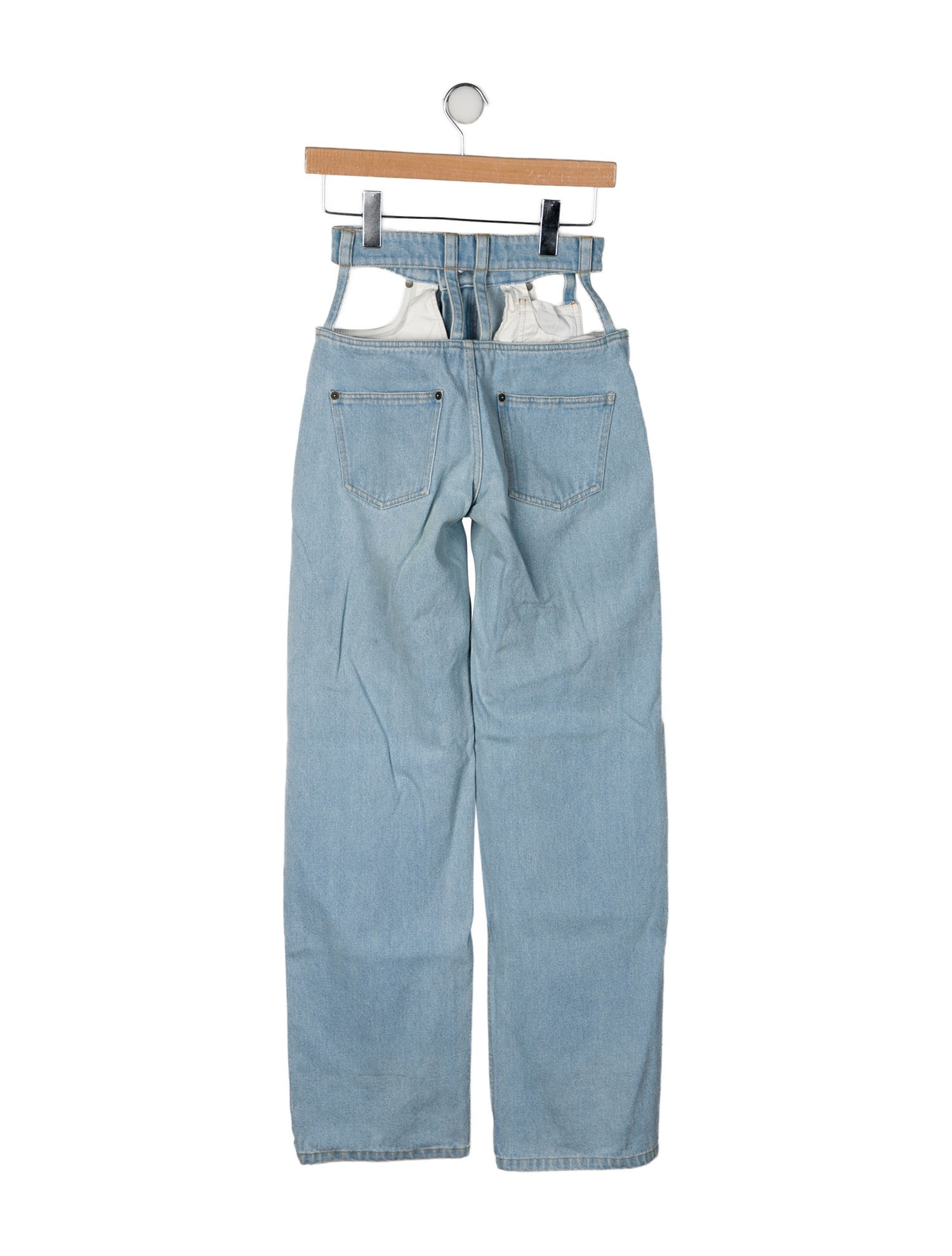 Y/Project High-Rise Wide Leg Jeans