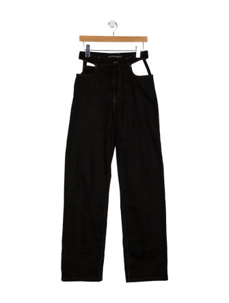 Y/Project Mid-Rise Wide Leg Jeans