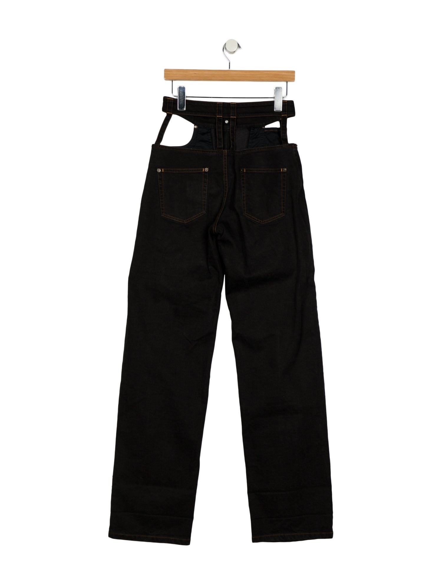 Y/Project Mid-Rise Wide Leg Jeans