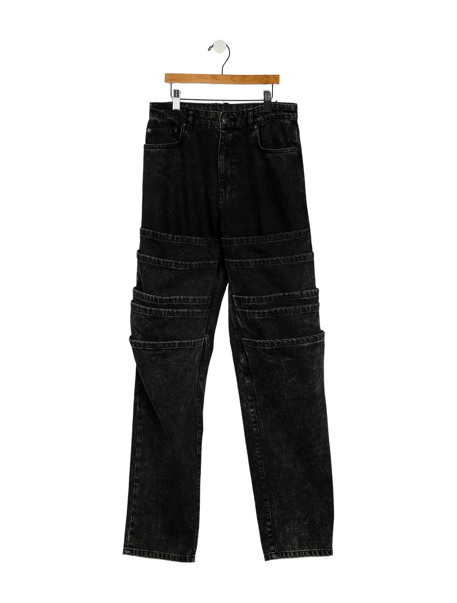 Y/Project Mid-Rise Straight Leg Jeans