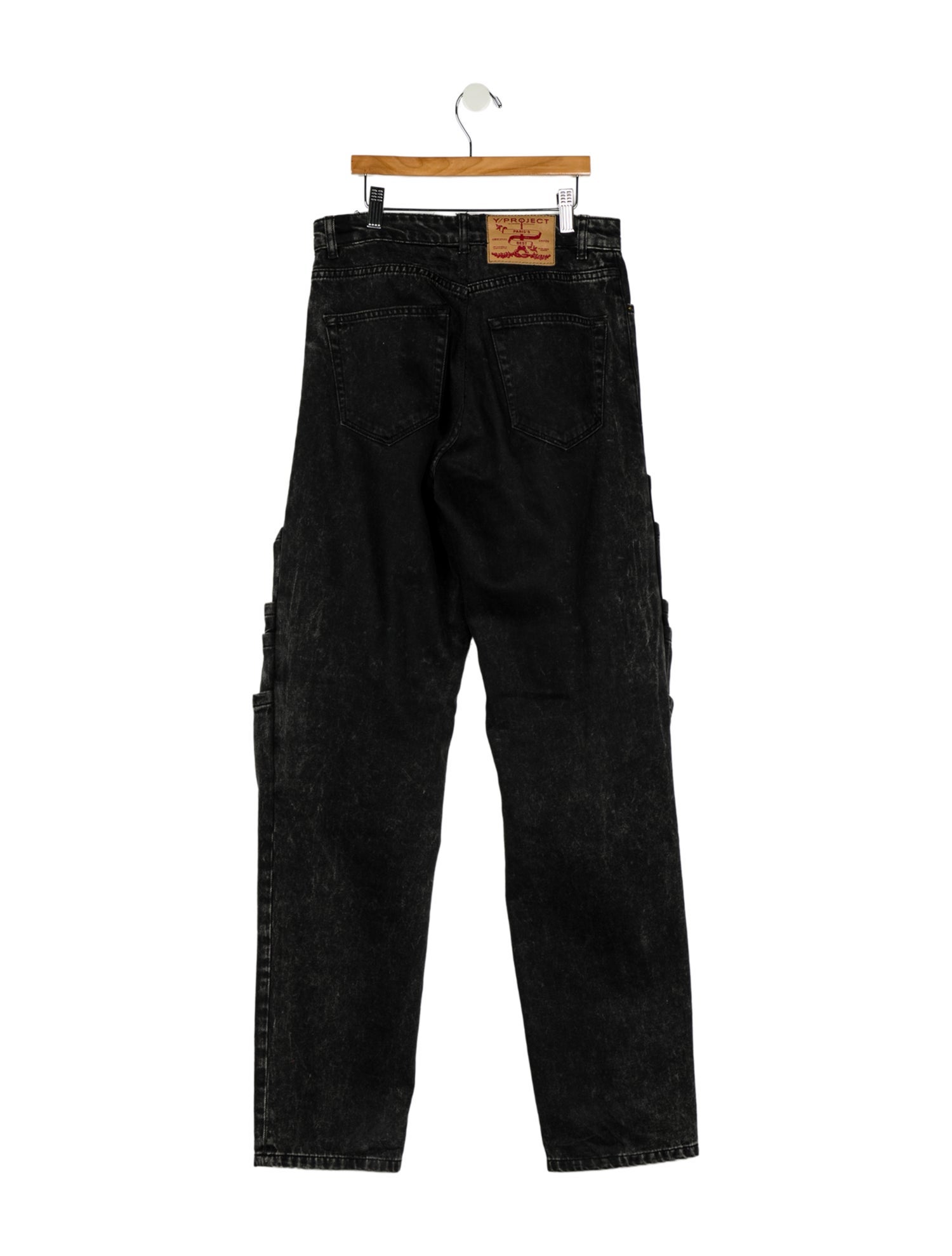 Y/Project Mid-Rise Straight Leg Jeans
