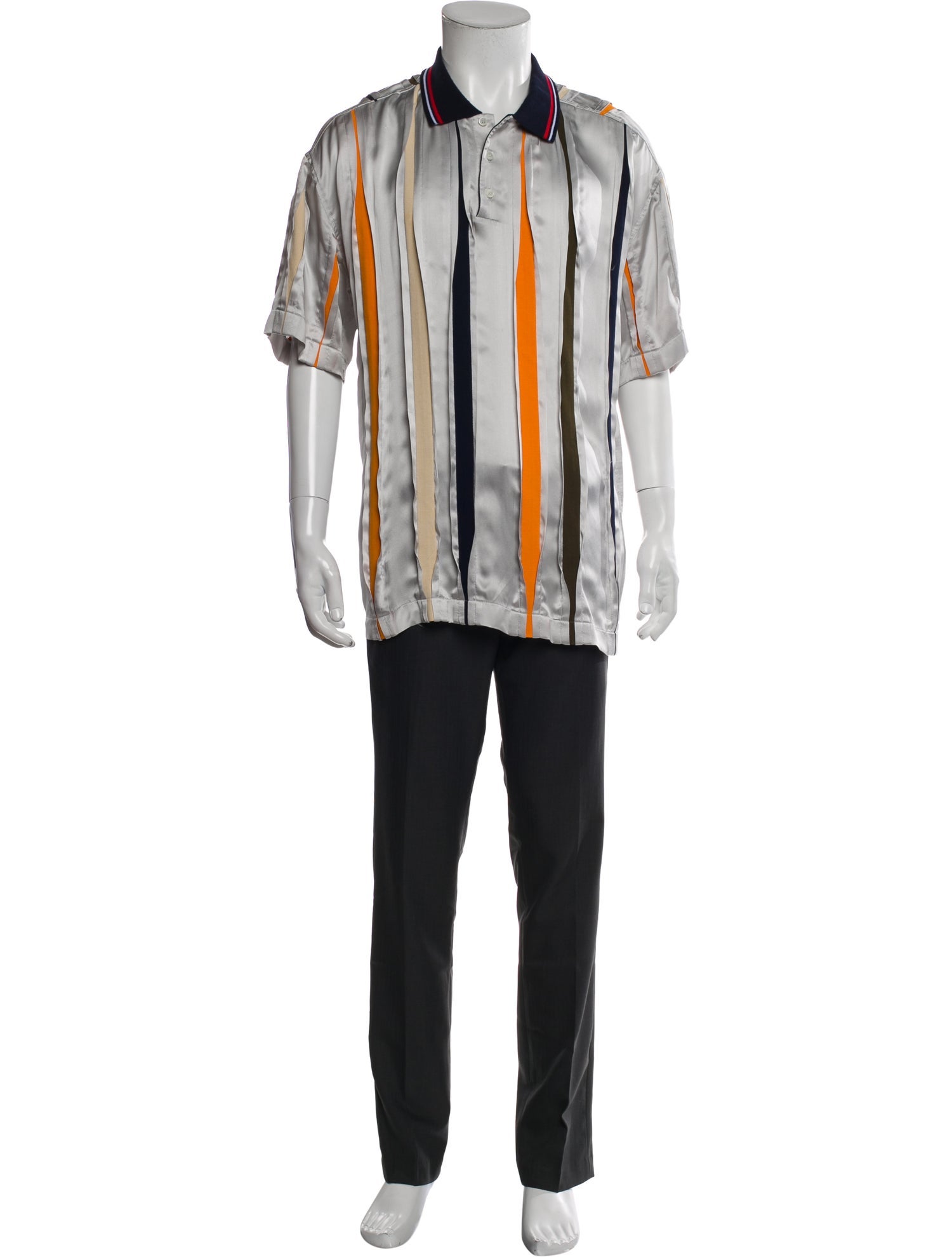 Y/Project Silk Mock Neck Pullover