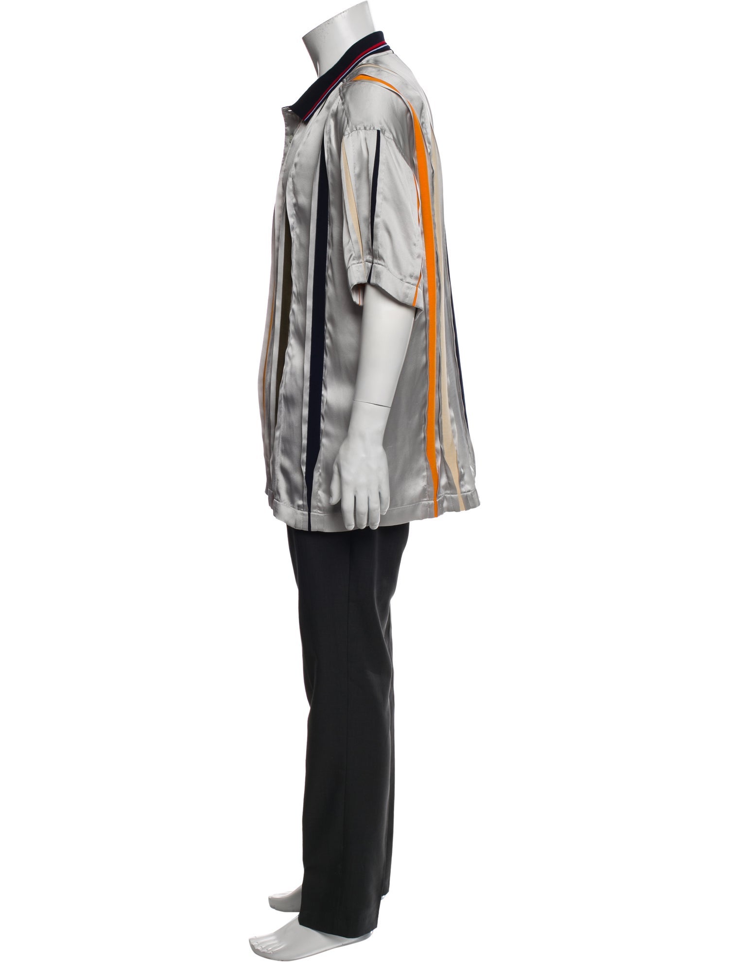 Y/Project Silk Mock Neck Pullover