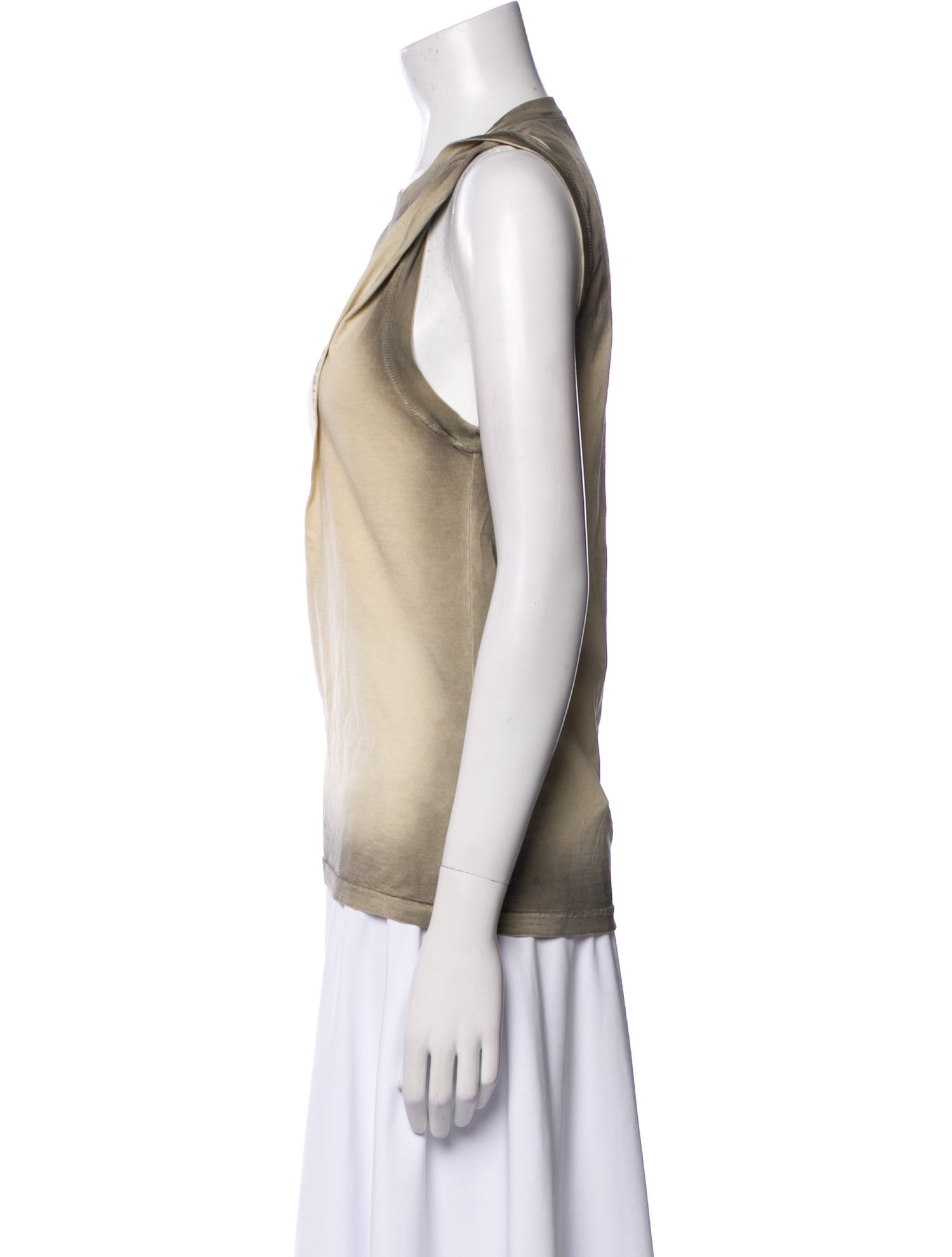 Y/Project Cowl Neck Sleeveless Top