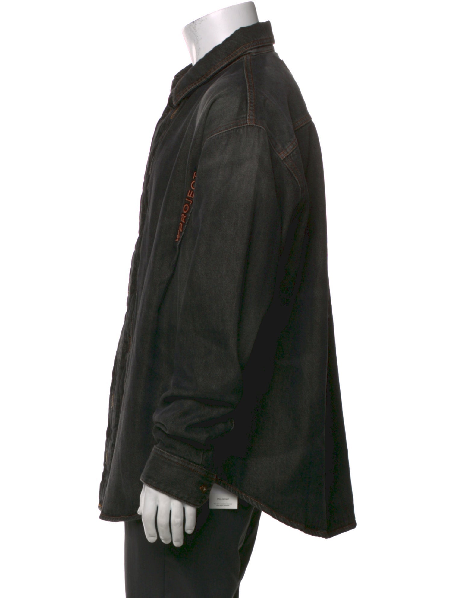 Y/Project Long Sleeve Denim Shirt