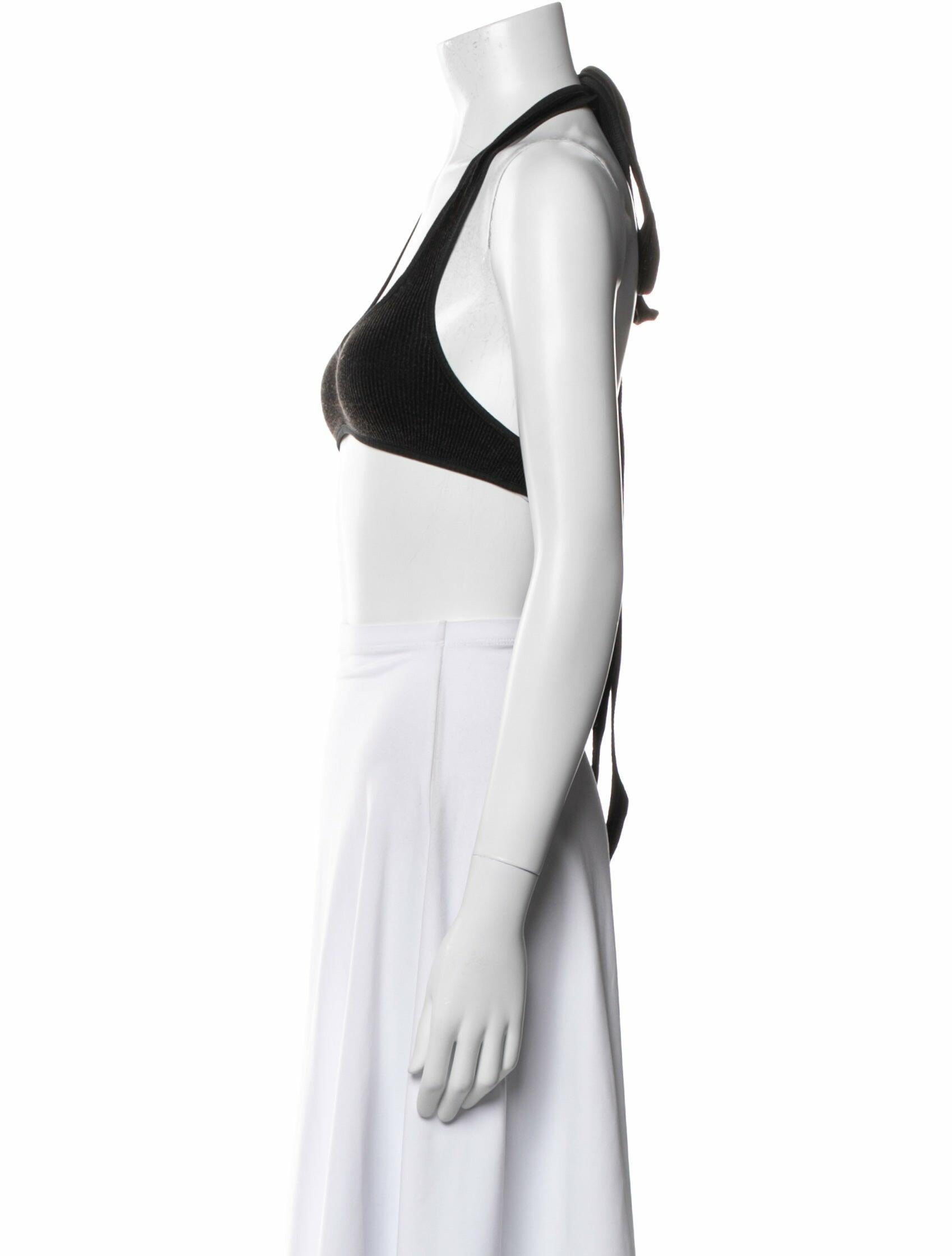 Y/Project Halterneck Sleeveless Crop Top w/ Tags