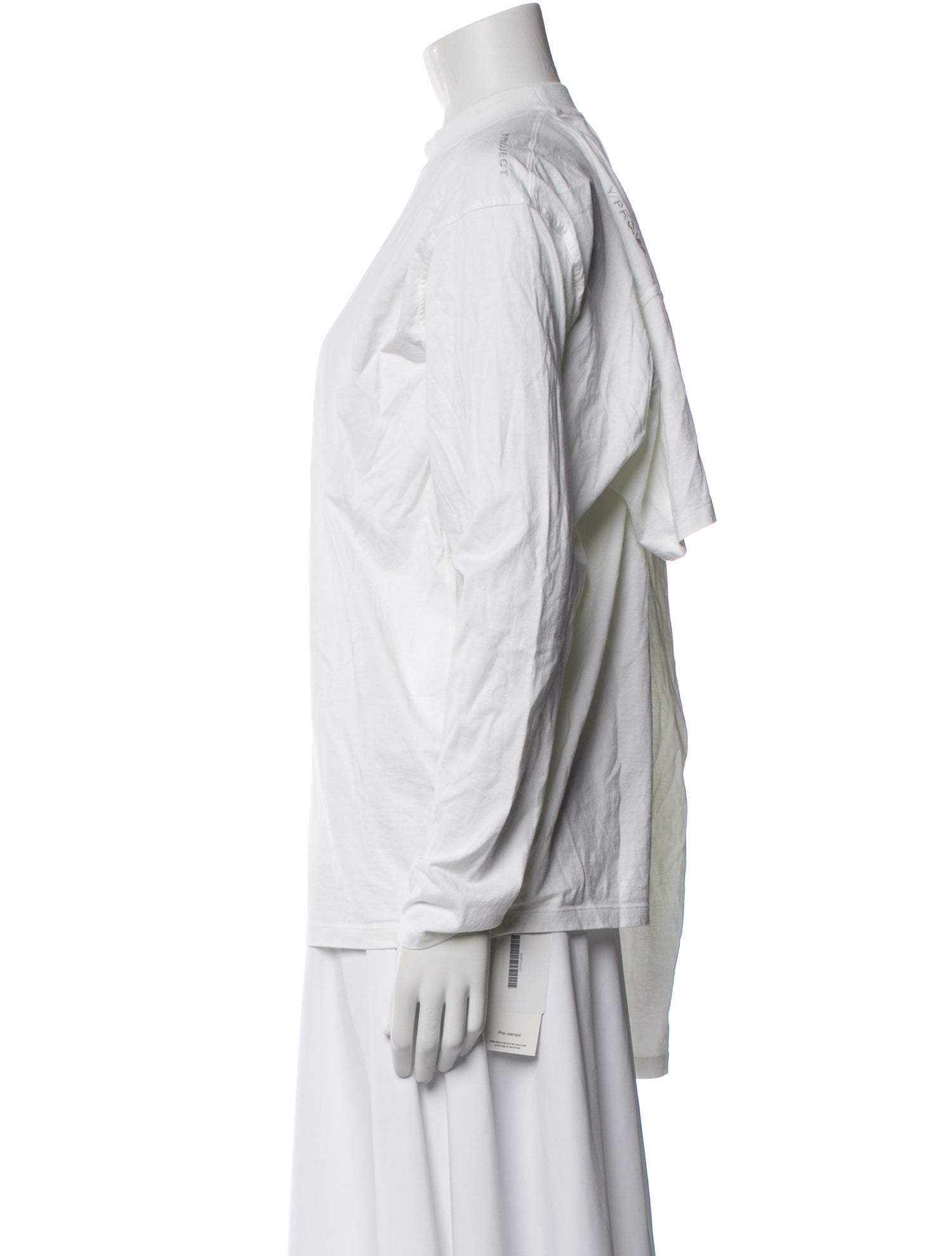 Y/Project Mock Neck Short Sleeve T-Shirt