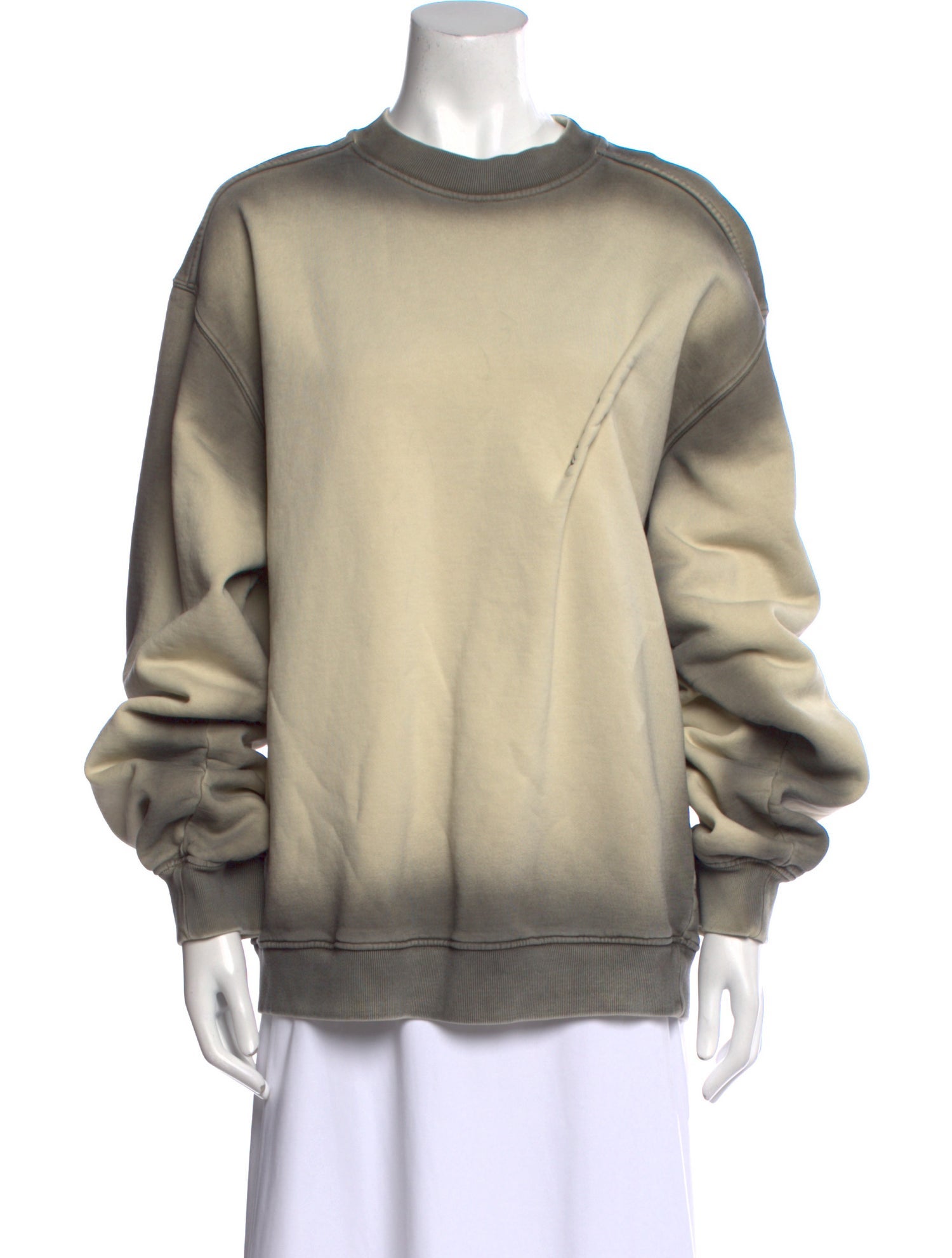 Y/Project Crew Neck Long Sleeve Sweatshirt