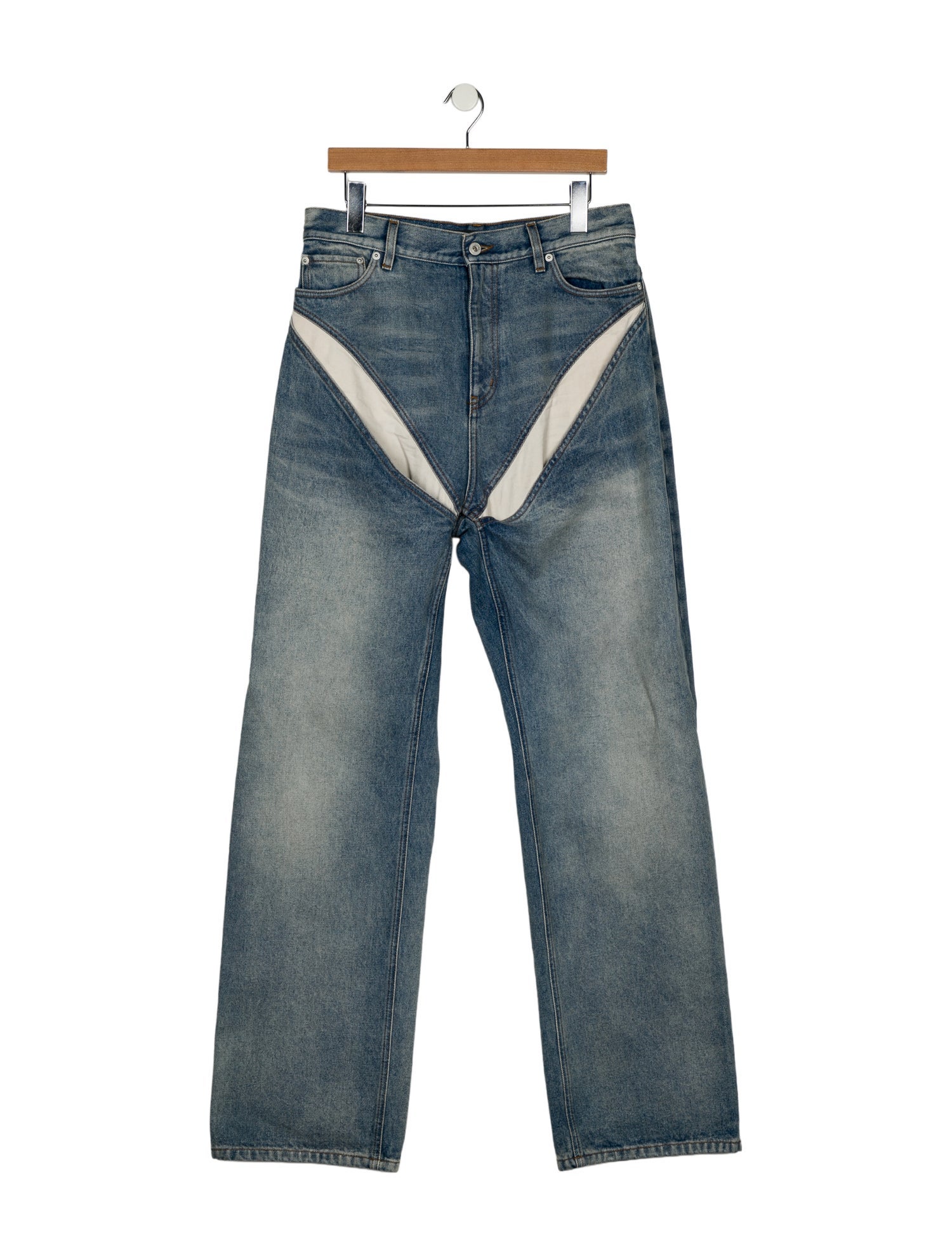 Y/Project High-Rise Wide Leg Jeans