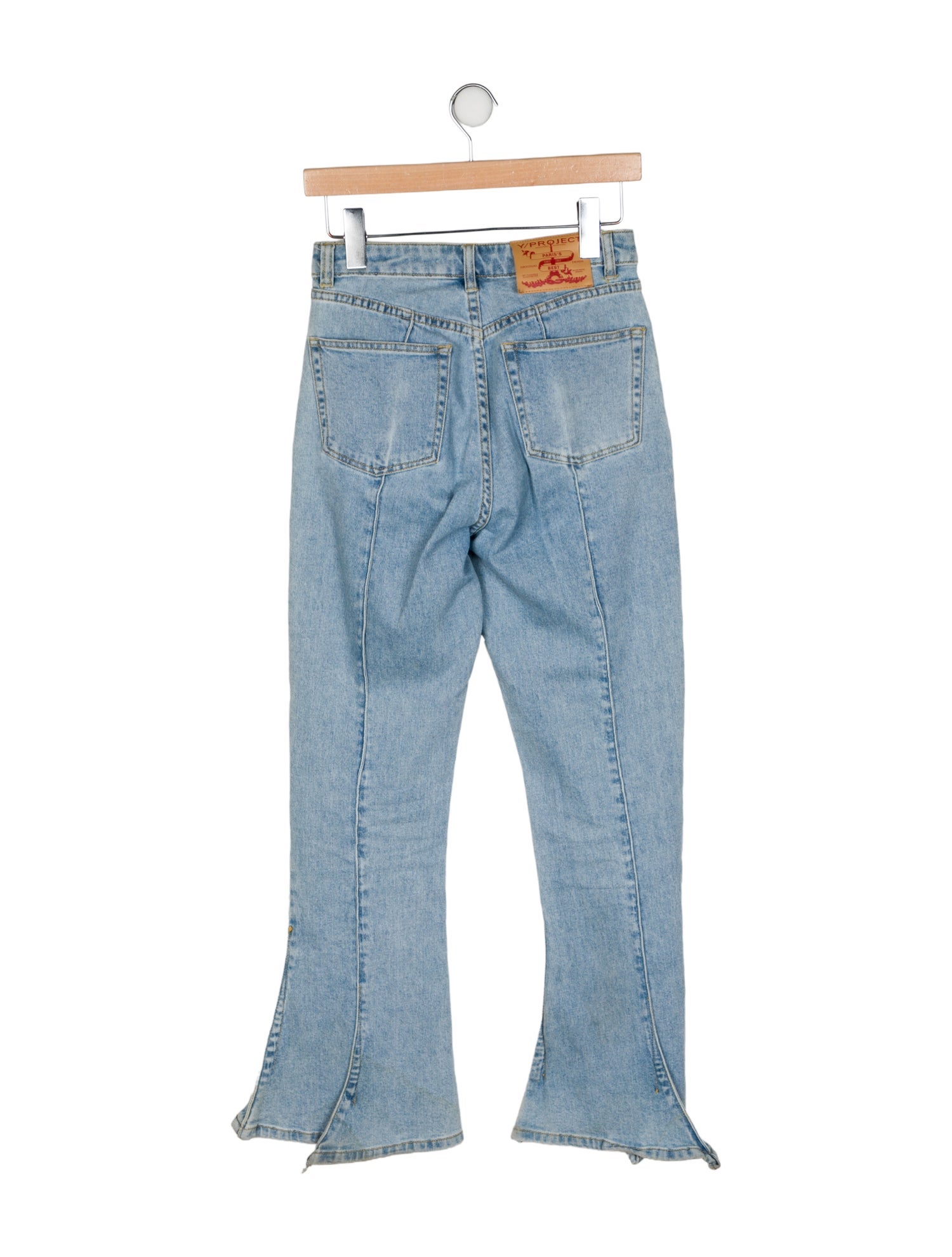 Y/Project High-Rise Wide Leg Jeans