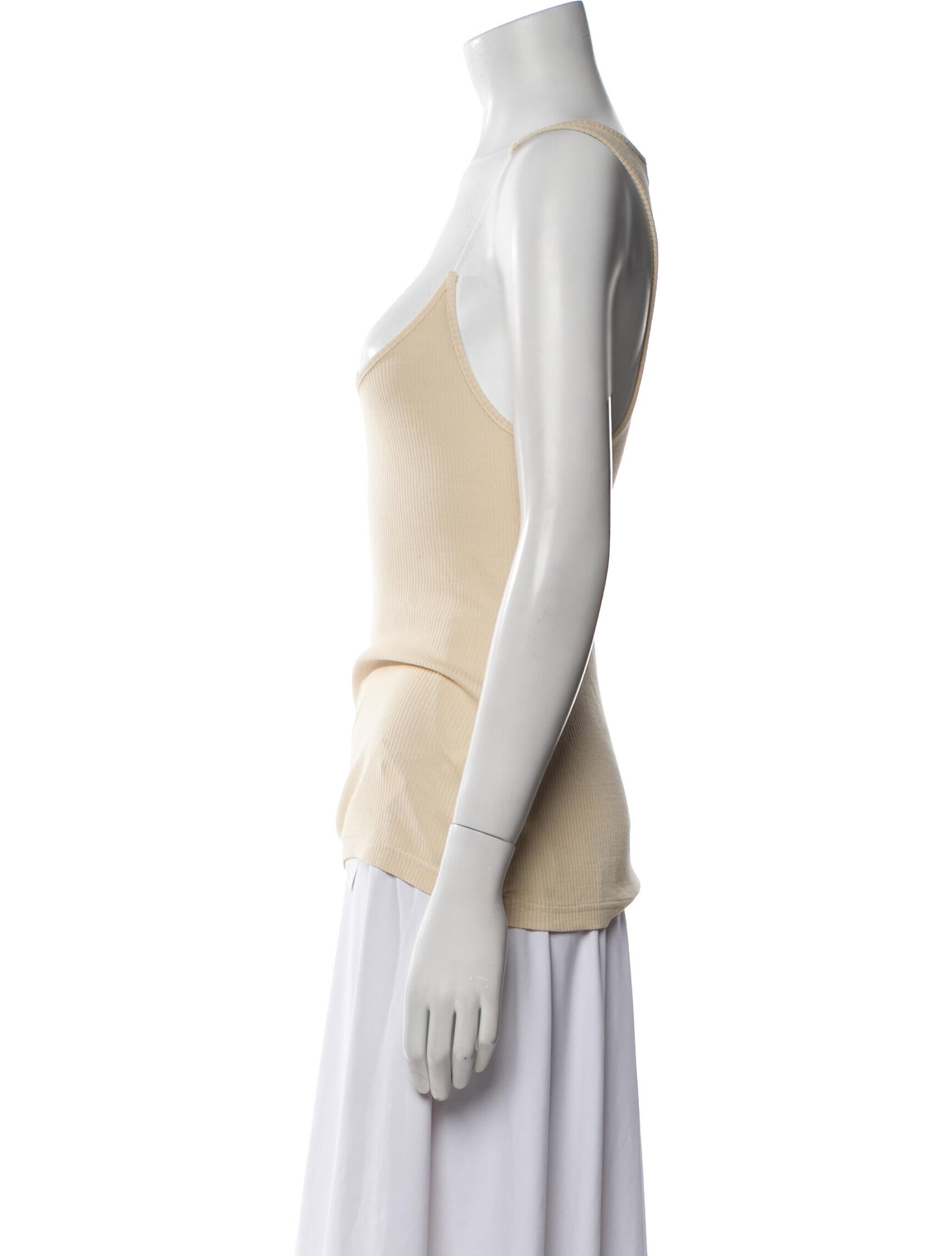 Y/Project Square Neckline Sleeveless Top