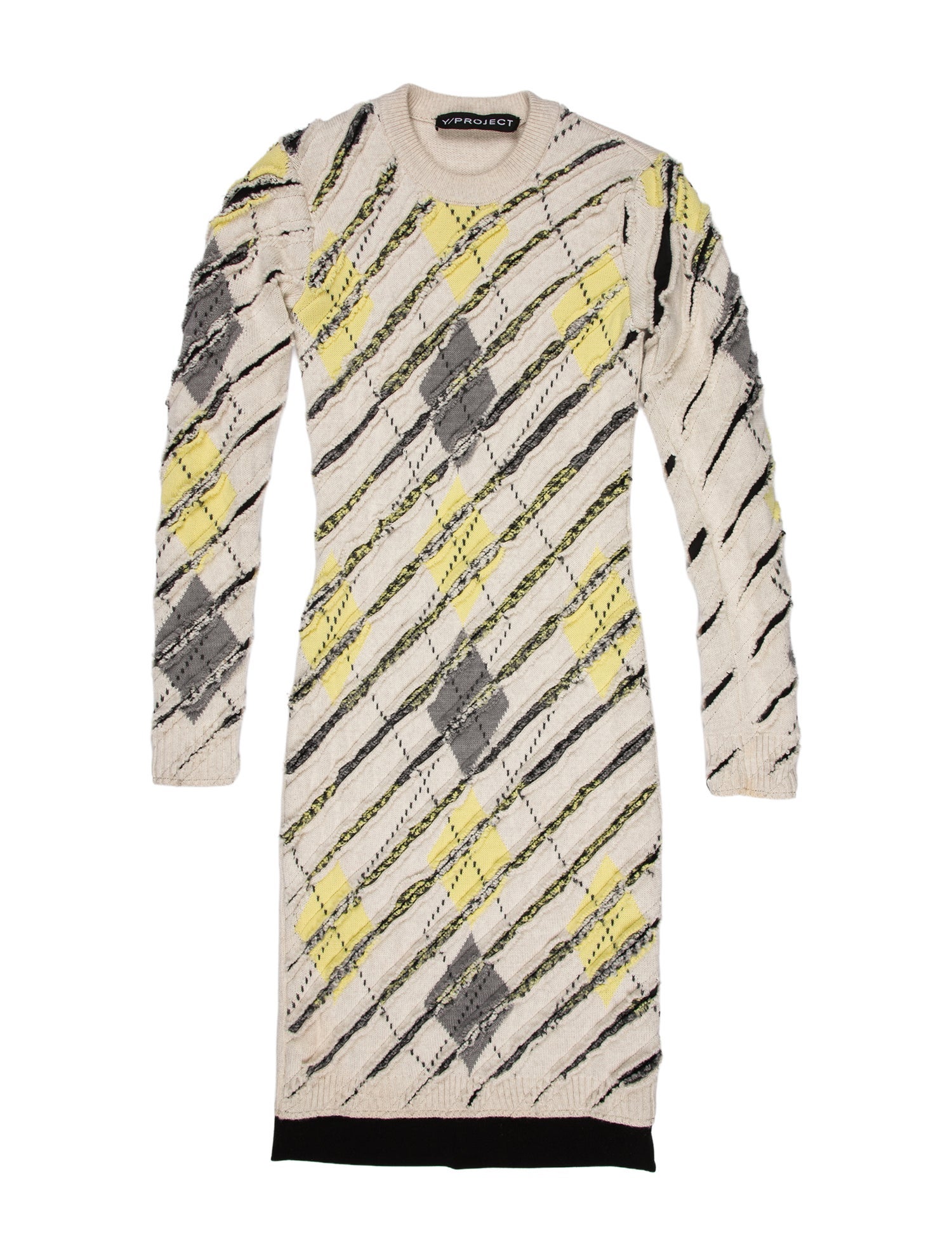 Y/Project Merino Wool Knee-Length Dress