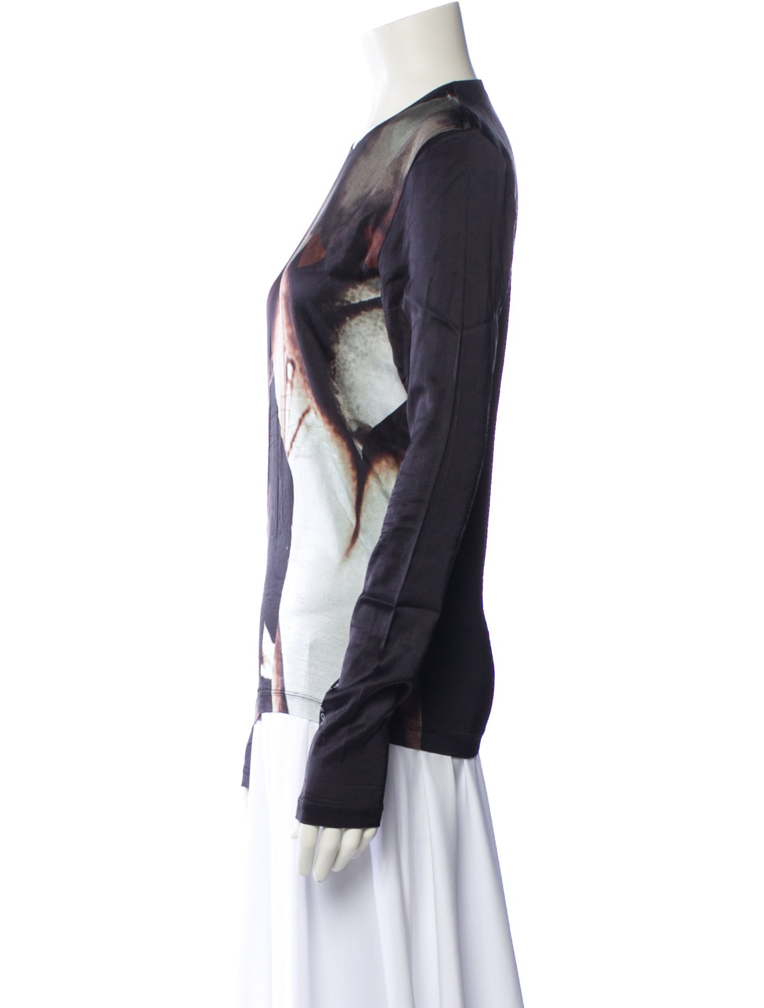 Y/Project Printed Crew Neck Sweatshirt