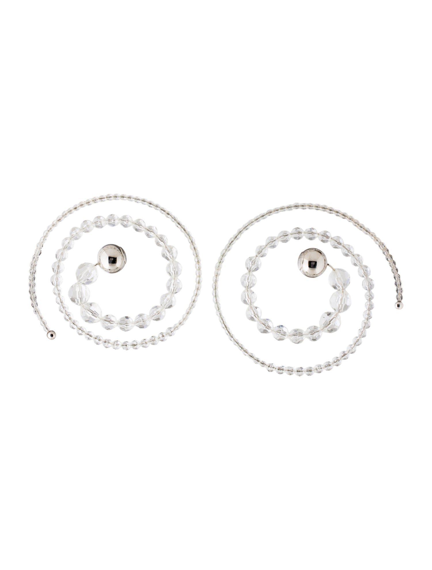 Y/Project Spiral Bead Earrings