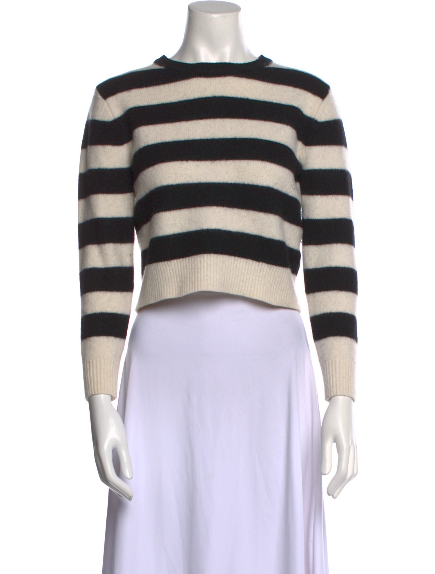 Bella Freud Wool Striped Sweater