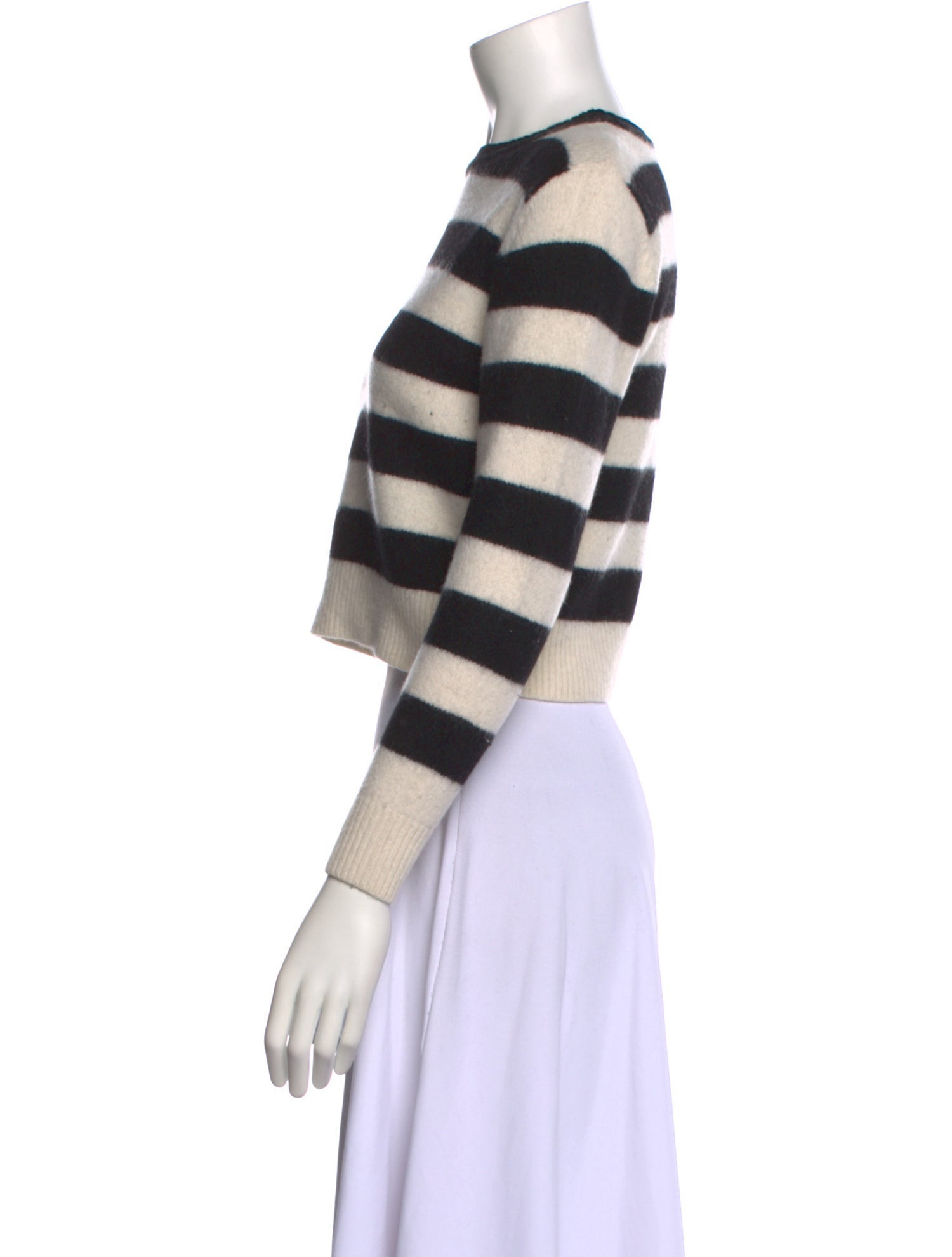 Bella Freud Wool Striped Sweater