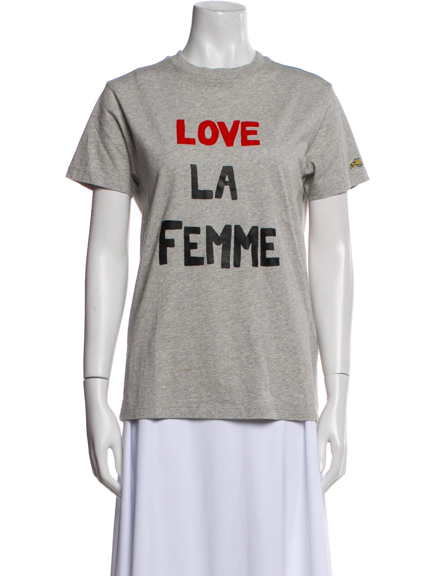 Bella Freud Graphic Print Crew Neck T-Shirt