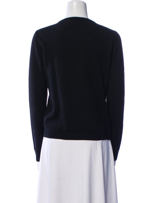 Bella Freud Wool Graphic Print Sweater