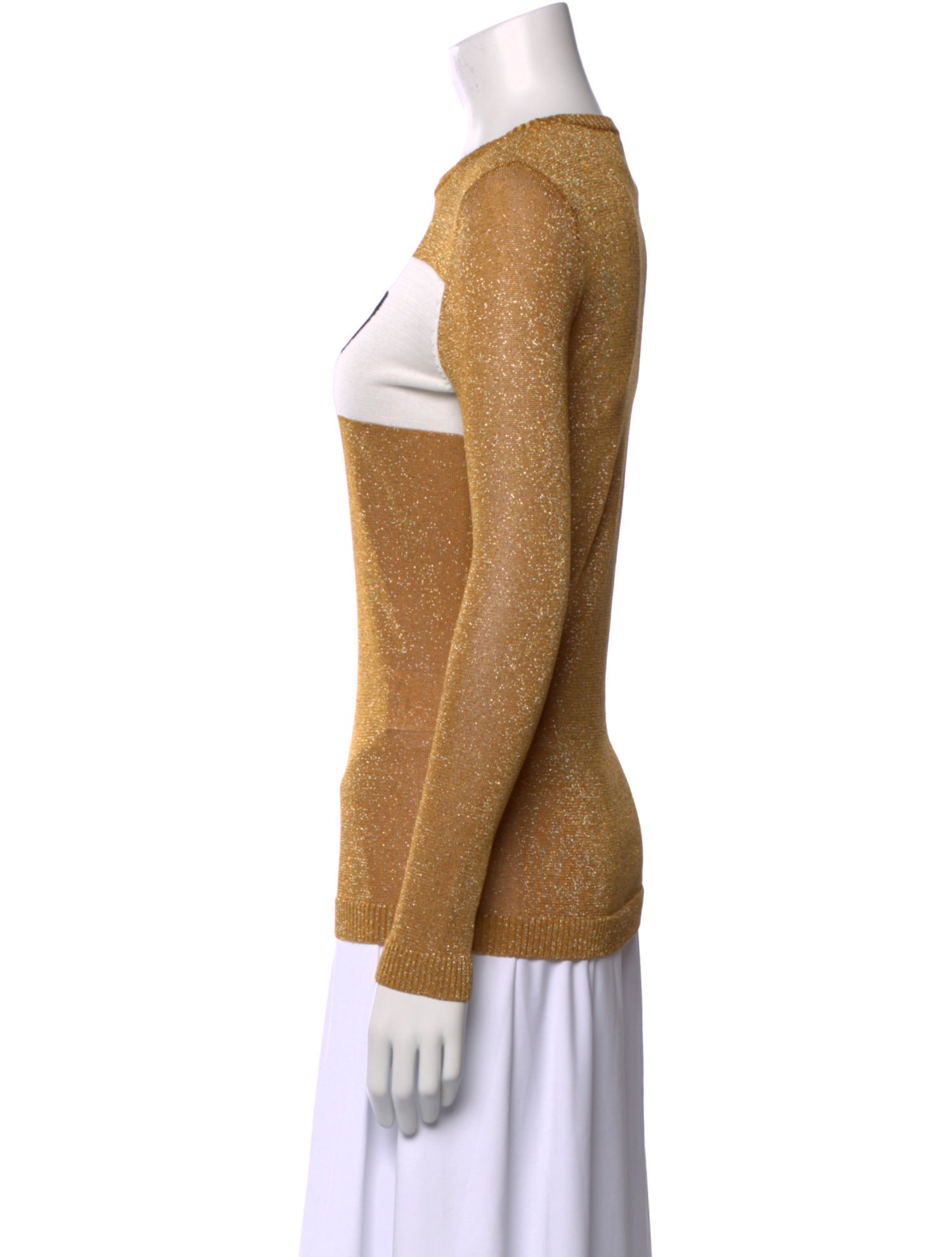 Bella Freud Graphic Print Crew Neck Sweater