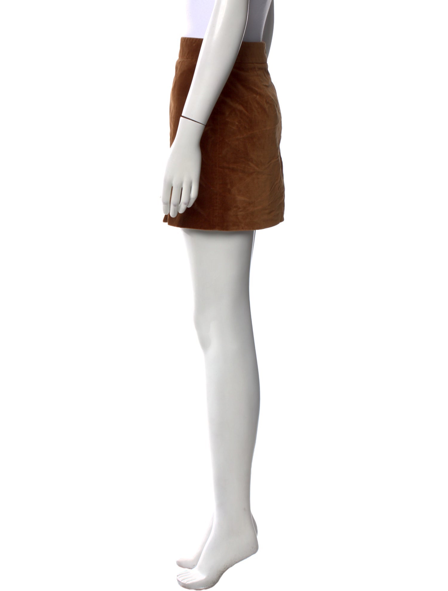 Bella Freud Wool Mini Skirt