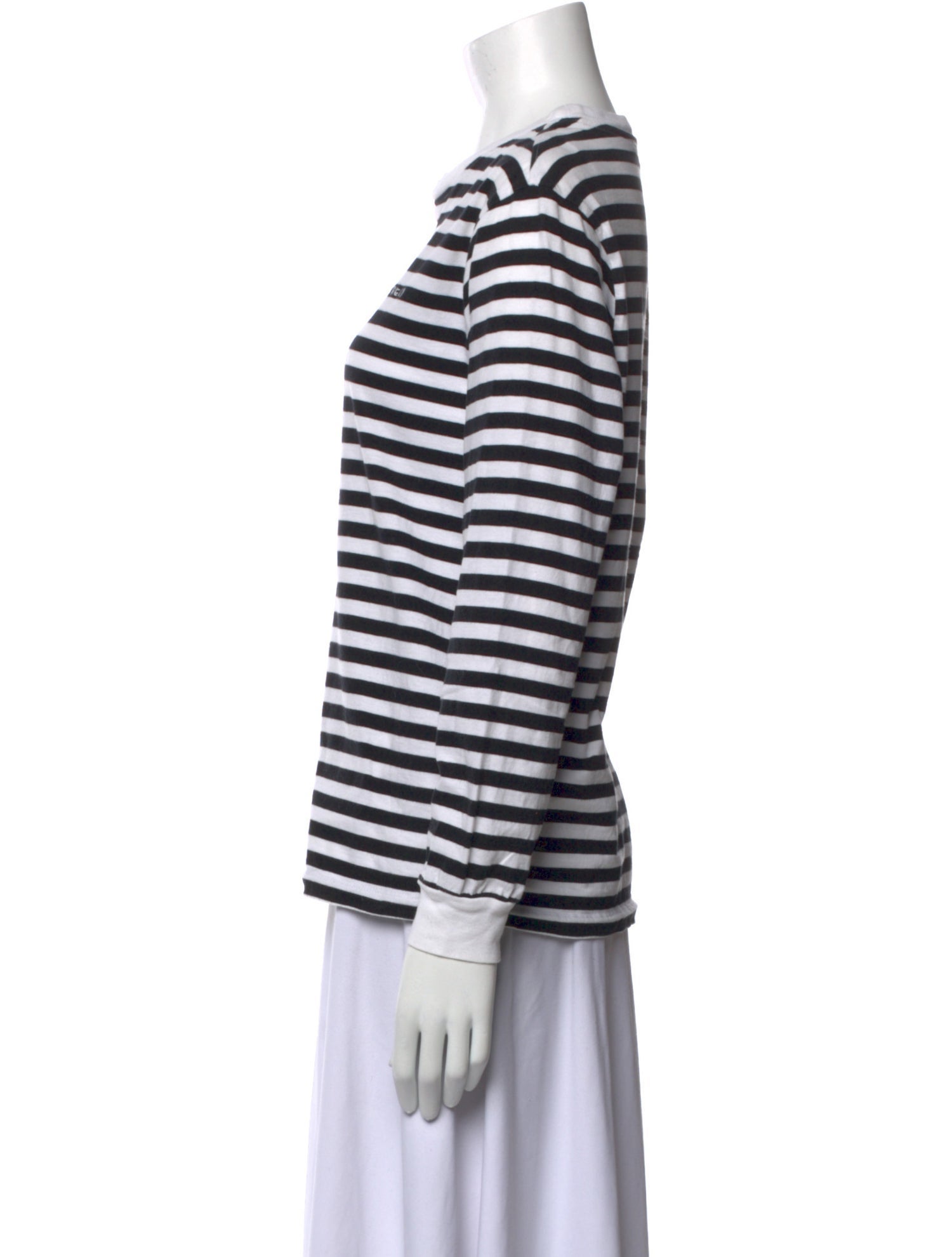 Bella Freud Cashmere Striped T-Shirt