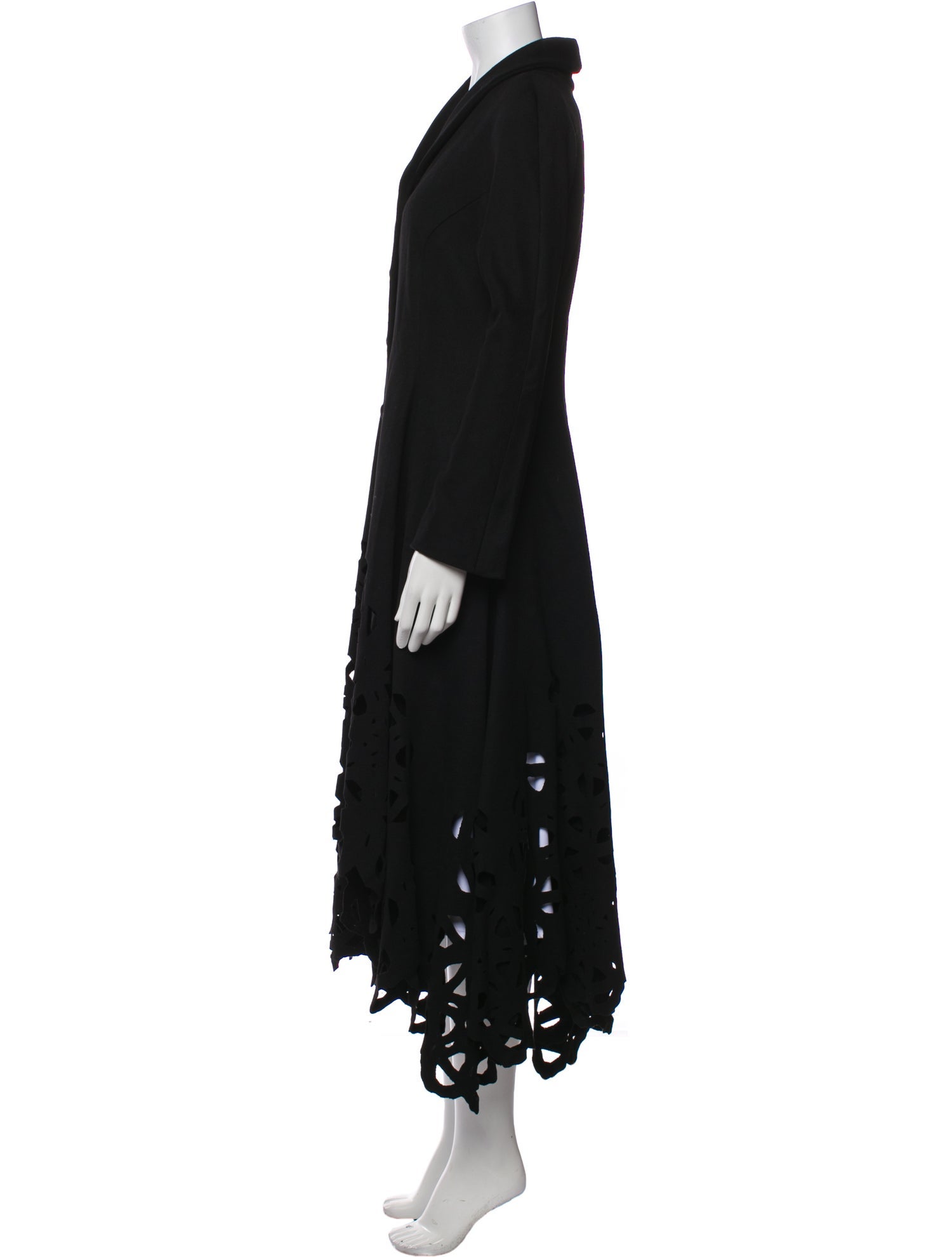 Yumi Eto Vintage Coat Black Coats, Clothing WYU20023 The RealReal