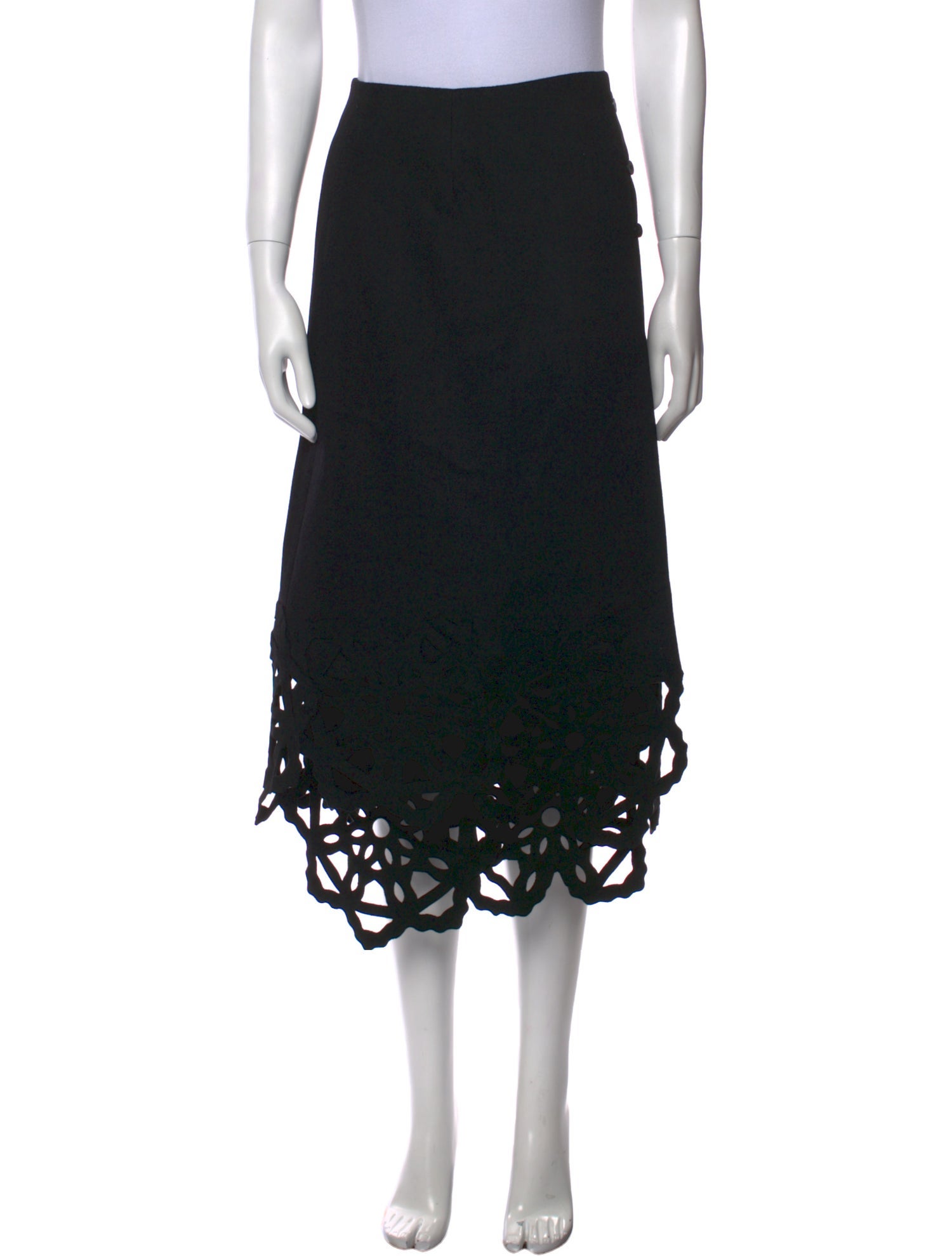 Yumi Eto Vintage Midi Length Skirt