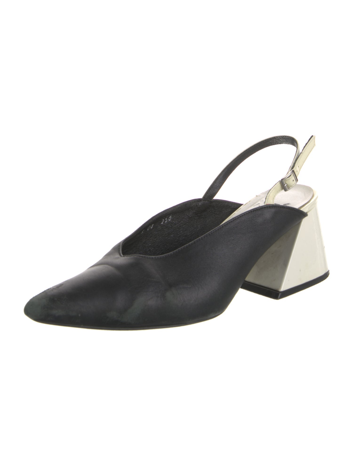 Yuul Yie Leather Slingback Pumps