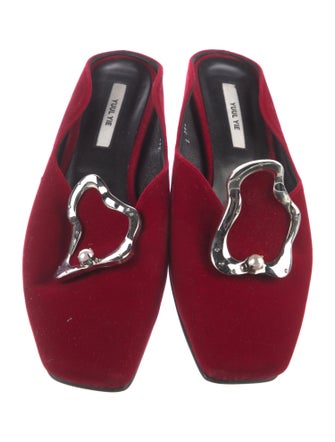 Yuul Yie Velvet Mules