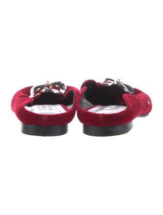 Yuul Yie Velvet Mules