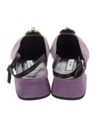 Yuul Yie Suede Slingback Flats