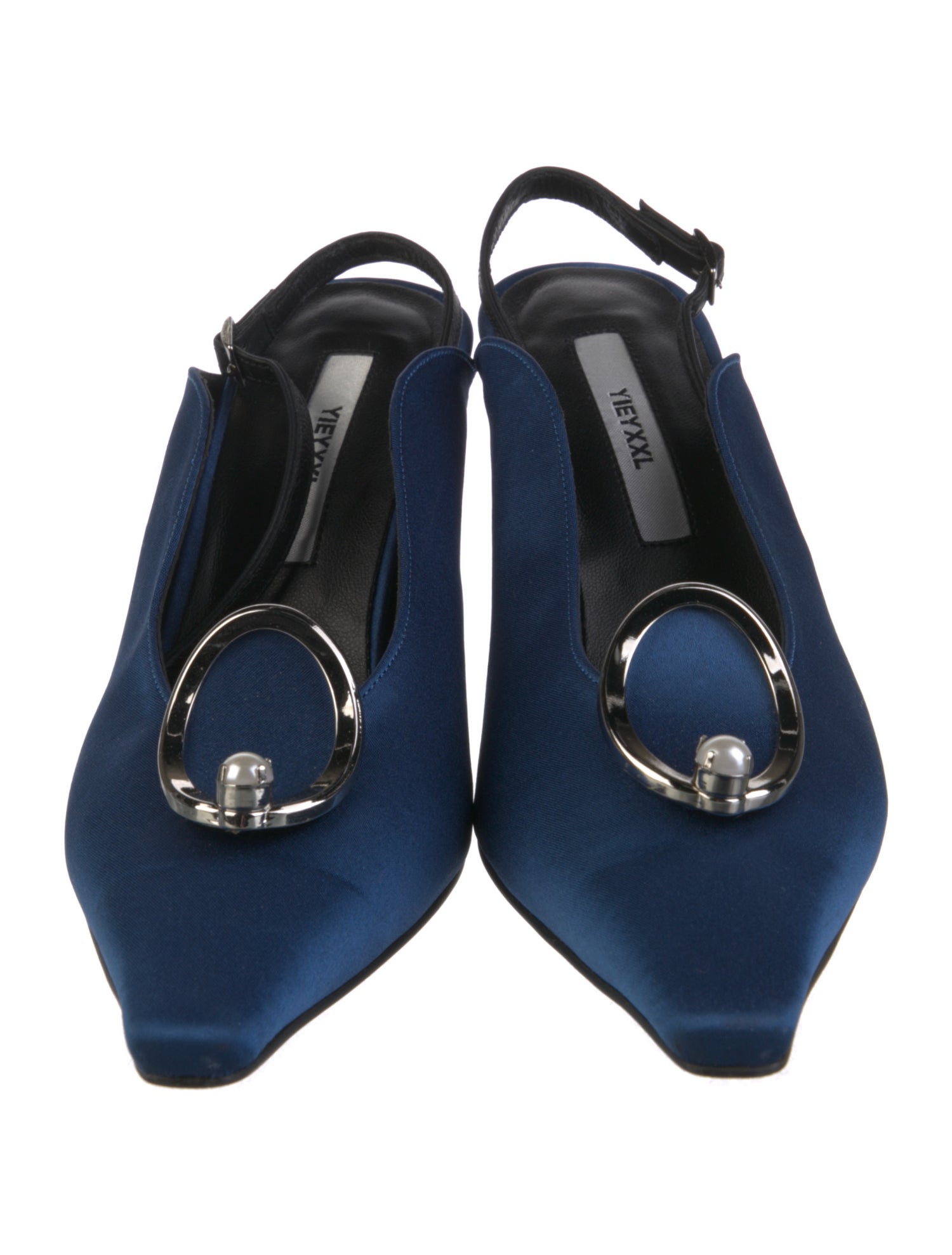 Yuul Yie Satin Slingback Pumps