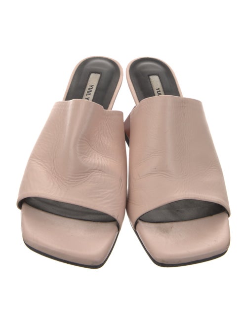 Yuul Yie Leather Slides
