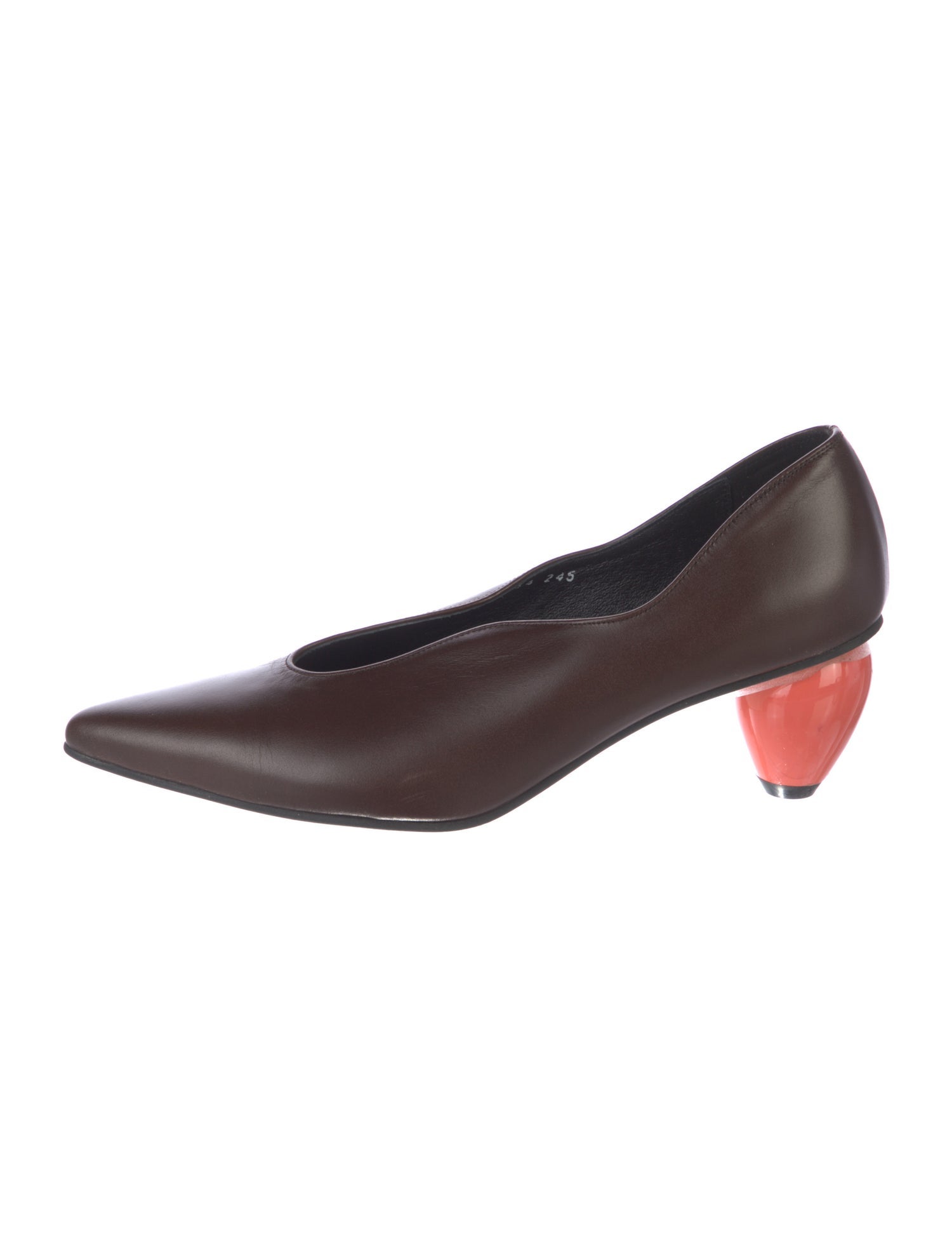 Yuul Yie Leather D'Orsay Pumps