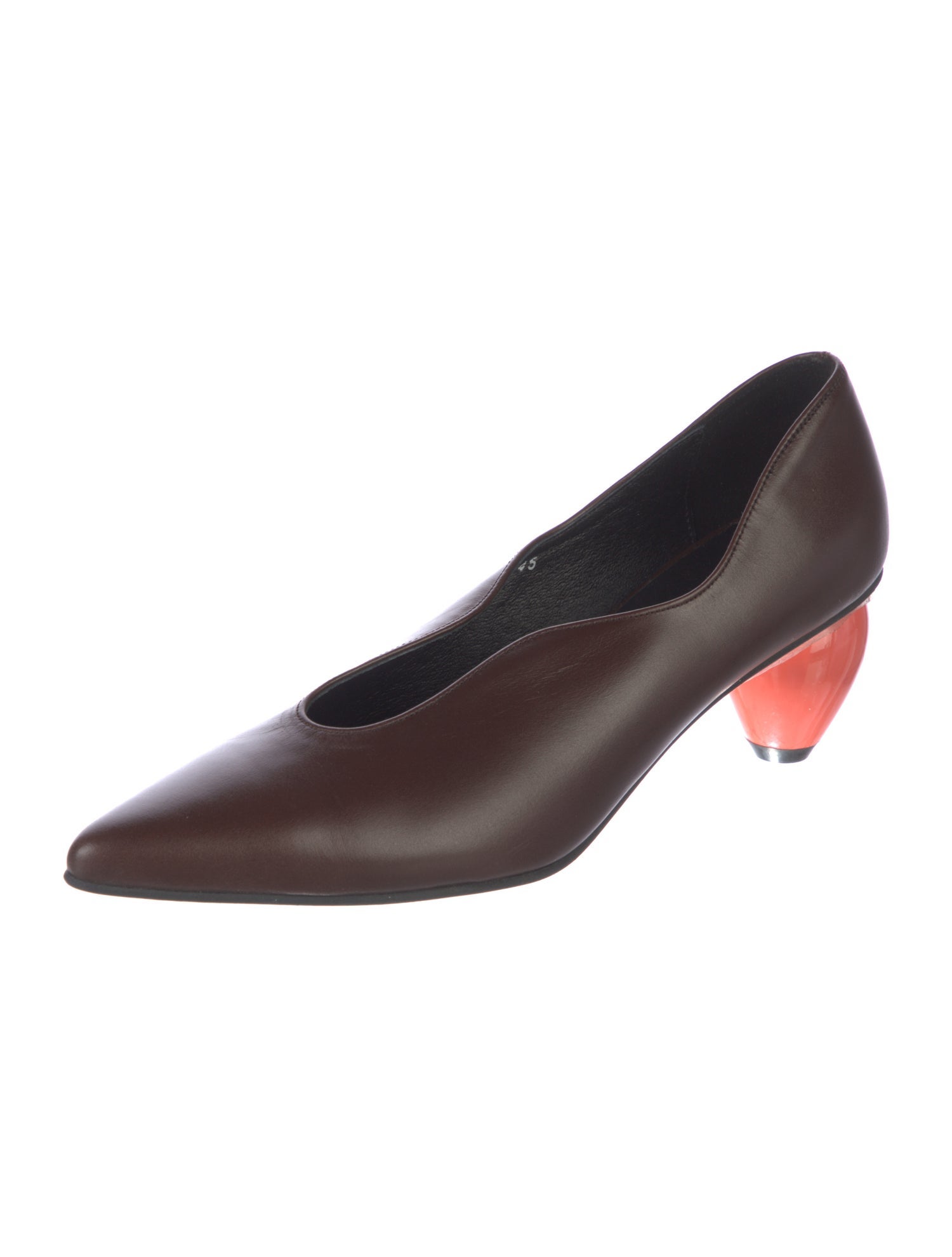 Yuul Yie Leather D'Orsay Pumps