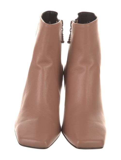 Yuul Yie Faux Pearl Accents Leather Boots