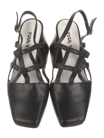 Yuul Yie Leather Slingback Pumps