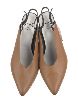 Yuul Yie Leather Slingback Pumps